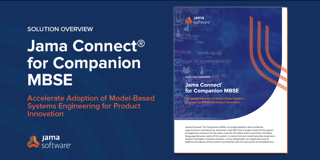 Jama Connect for Companion MBSE