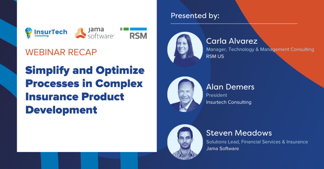 [Webinar Recap] Simplify and Optimize Processes in Complex Insurance Product Development