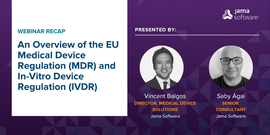 EU Medical Device Regulation (MDR) and In-Vitro Device Regulation (IVDR)