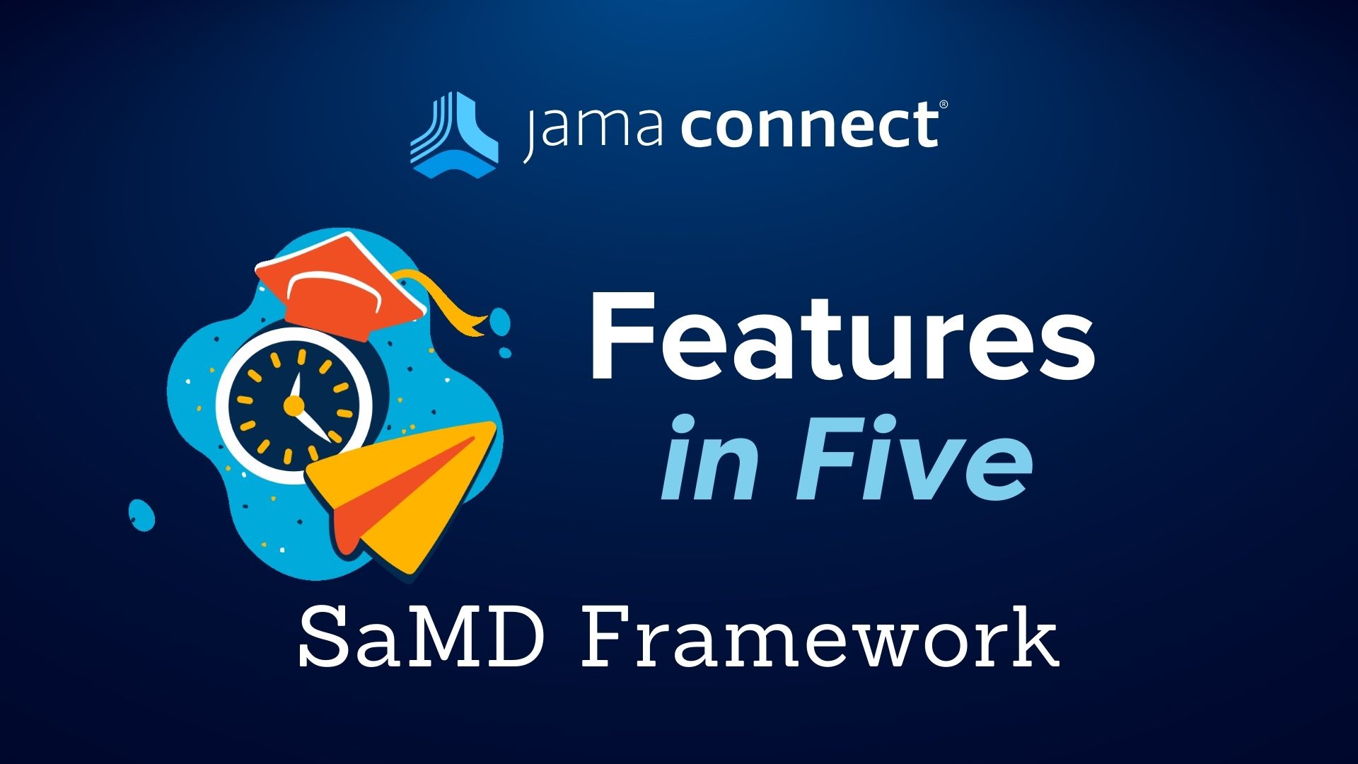 Jama Connect® Features in Five: SaMD Framework