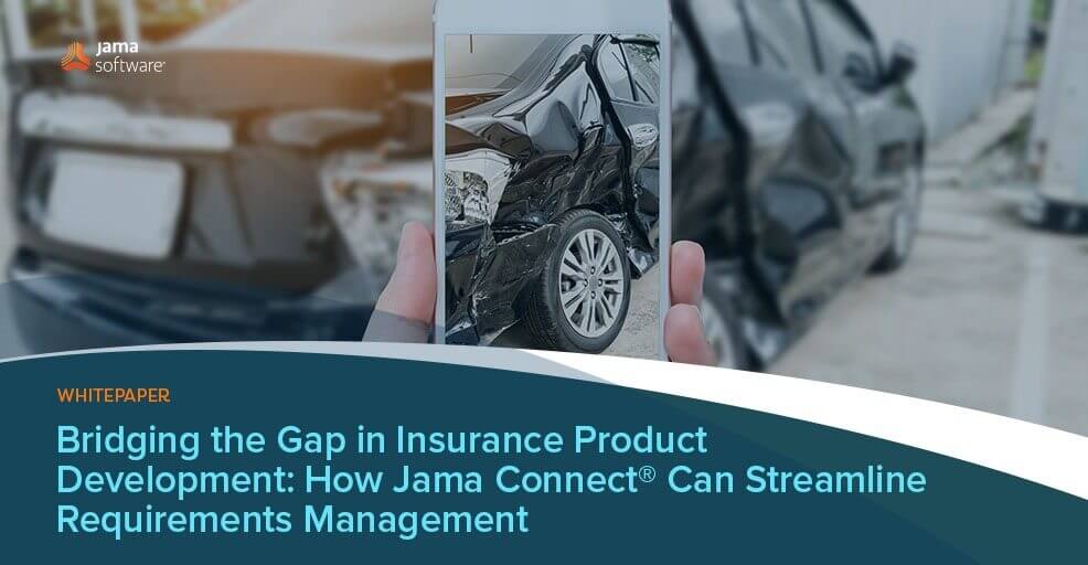 This image shows someone taking a picture of damage to a damaged vehicle, indicating that the use of a smart phone and technology helps bridge the gap in insurance product development.