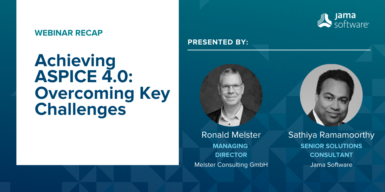 [Webinar Recap] Achieving ASPICE 4.0: Overcoming Key Challenges