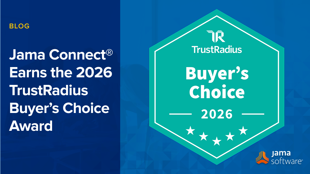 Jama Connect® Earns the 2026 TrustRadius Buyer’s Choice Award