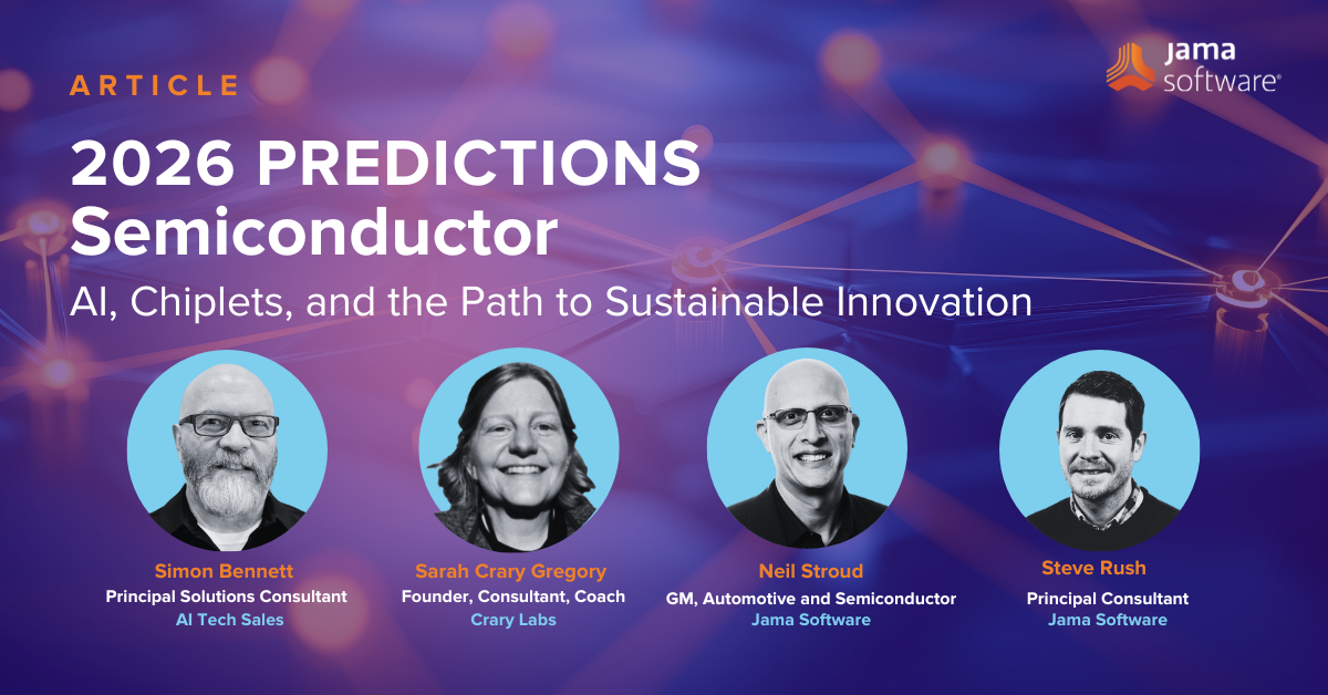 2026 Predictions for Semiconductors: AI, Chiplets, and the Path to Sustainable Innovation