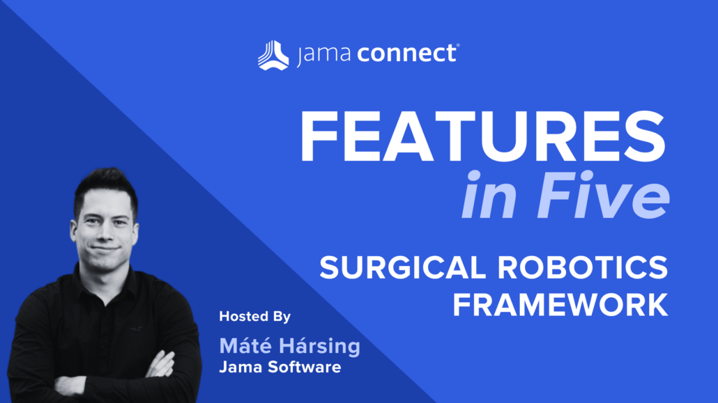 Máté Hársing shown alongside Surgical Robotics Framework.
