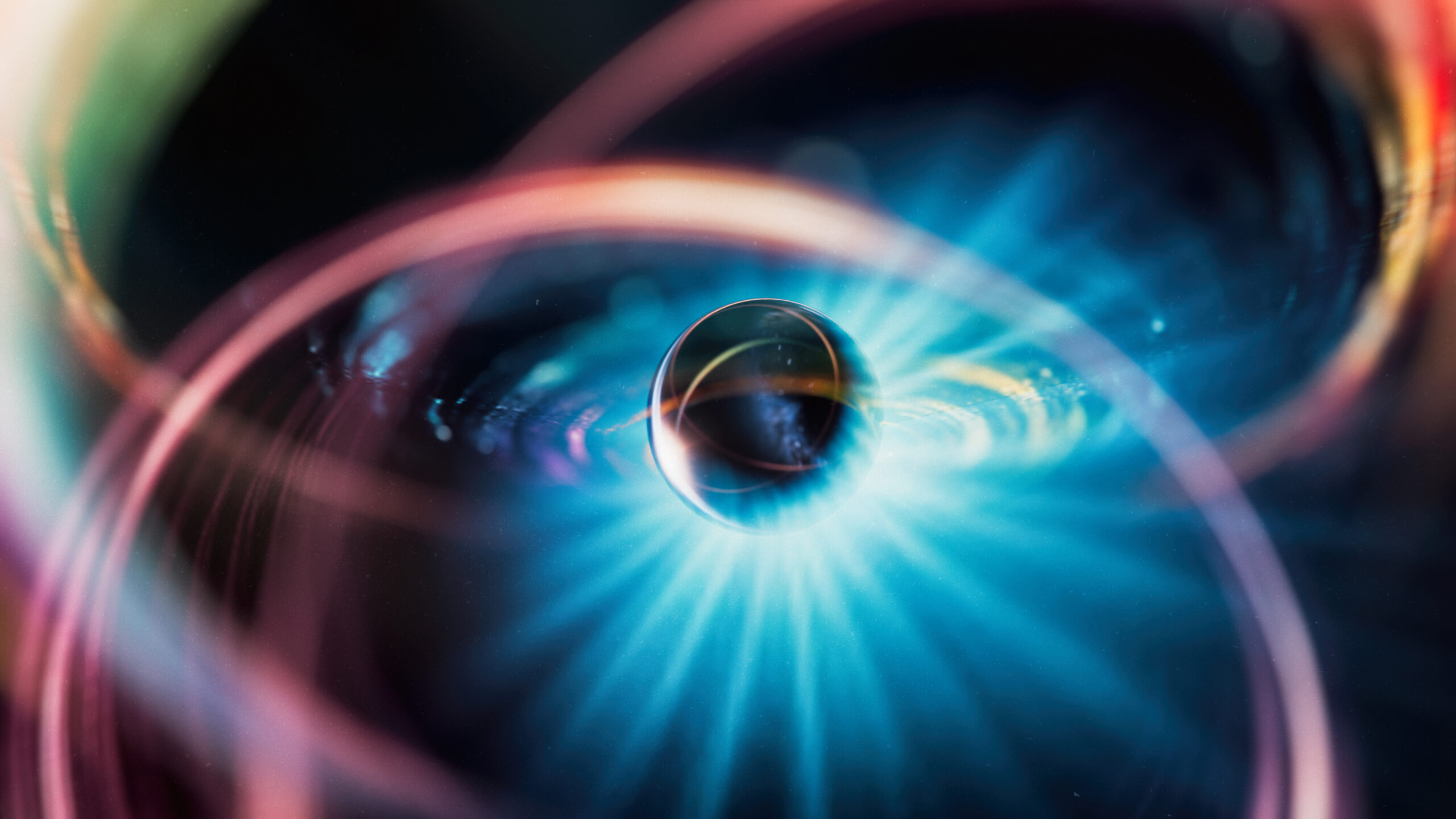 Nuclear fusion - 3d rendered image illustration of a high-energy plasma core within a tokamak, symbolizing advanced nuclear fusion technology.