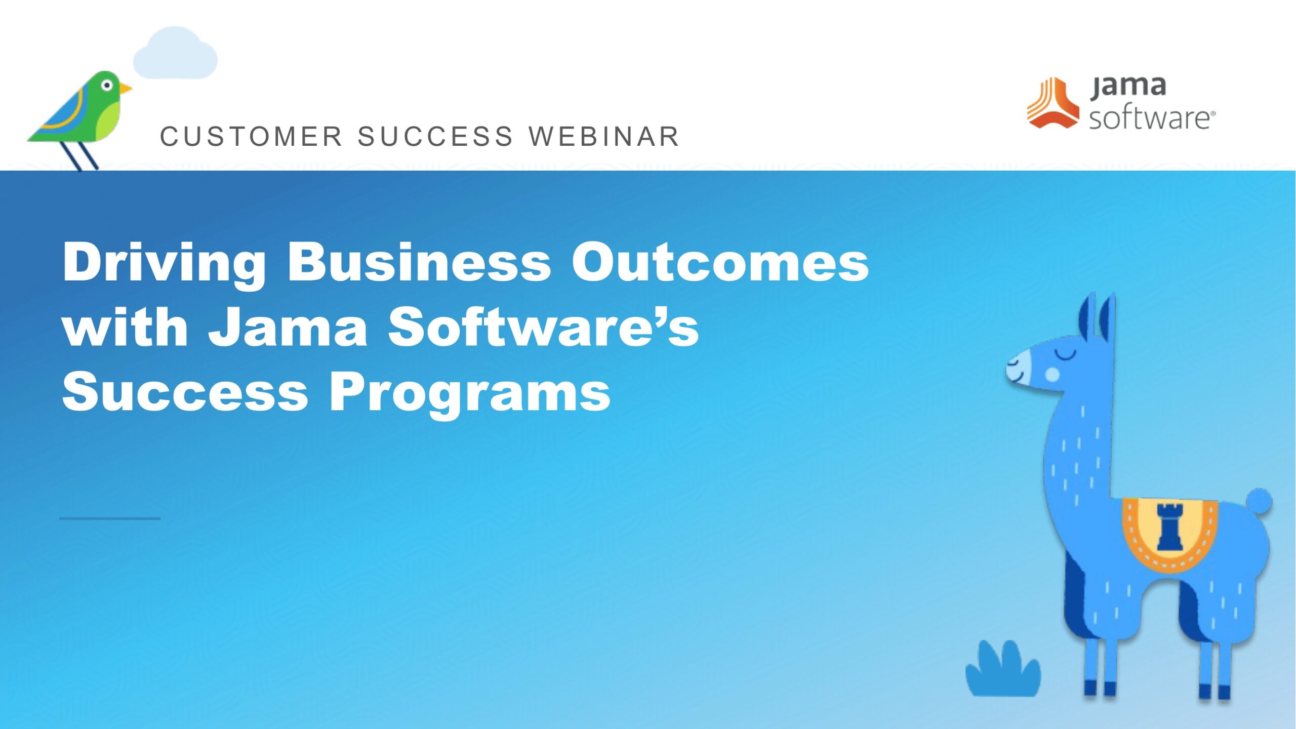 Driving Business Outcomes with Jama Software’s Success Programs