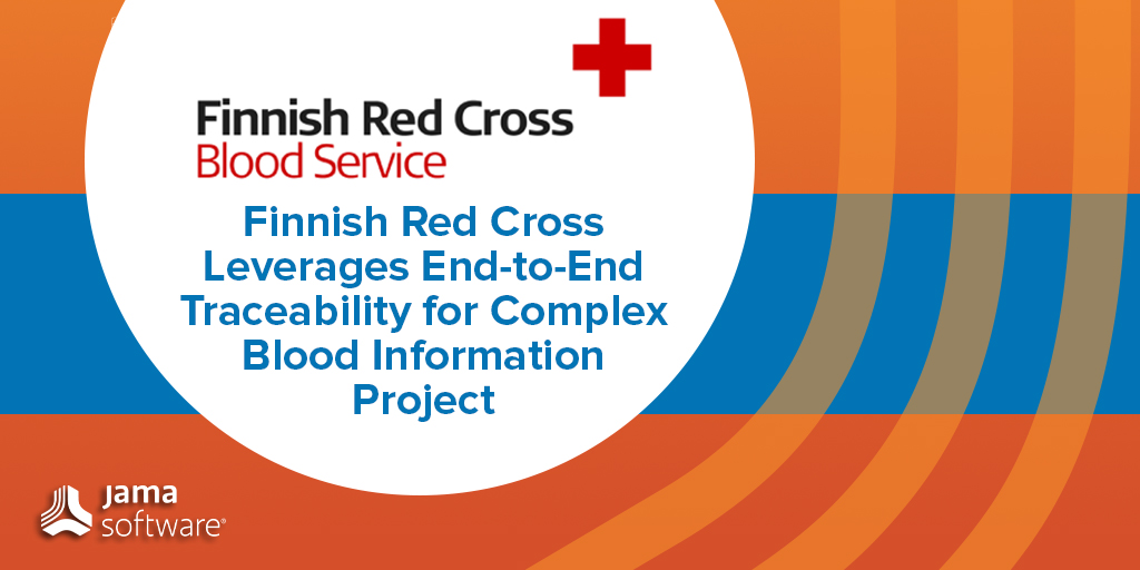 Finnish Red Cross Leverages End-to-End Traceability for Complex Blood Information Project