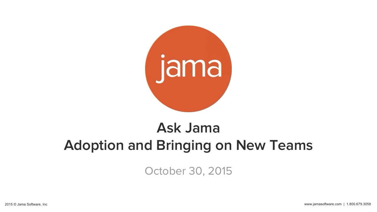 Ask the Expert Best Practices for Bringing New Tools & Teams Together