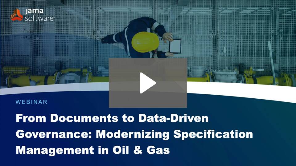 From Documents to Data-Driven Governance: Modernizing Specification Management in Oil & Gas