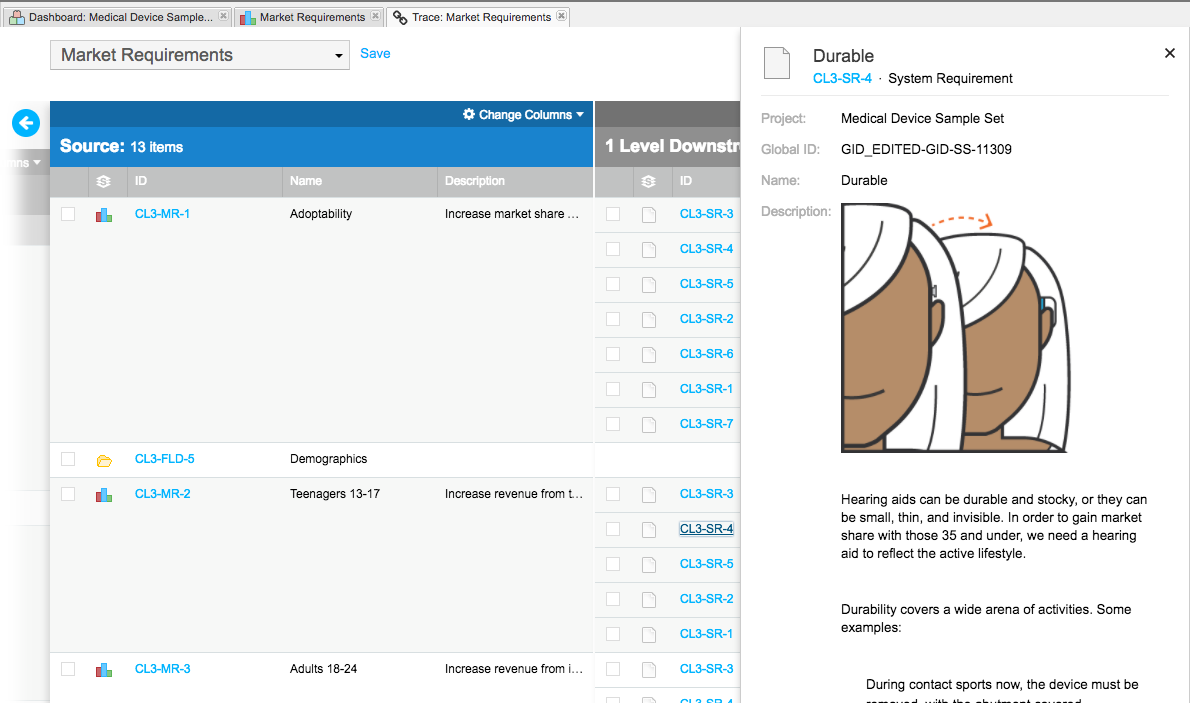 Want to know what something is? Get a preview of any item while exploring the thread of a question through the system. See data results before leaving your page, similar to many search engines.