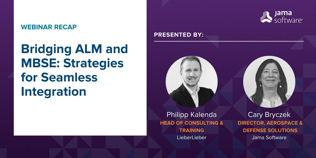 [Webinar Recap] Bridging ALM and MBSE: Strategies for Seamless Integration