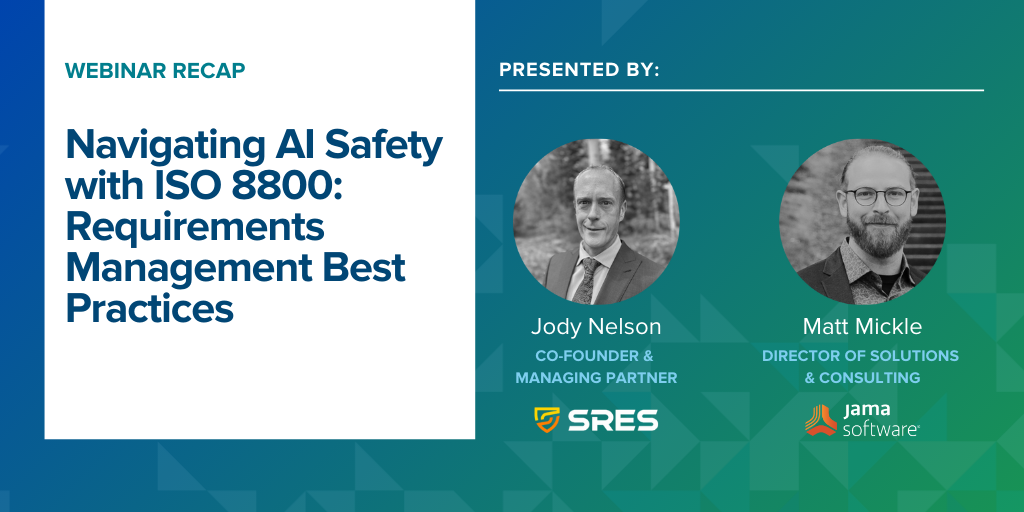 [Webinar Recap] Navigating AI Safety with ISO 8800: Requirements Management Best Practices