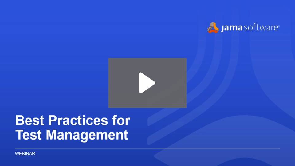 Best Practices for Test Management