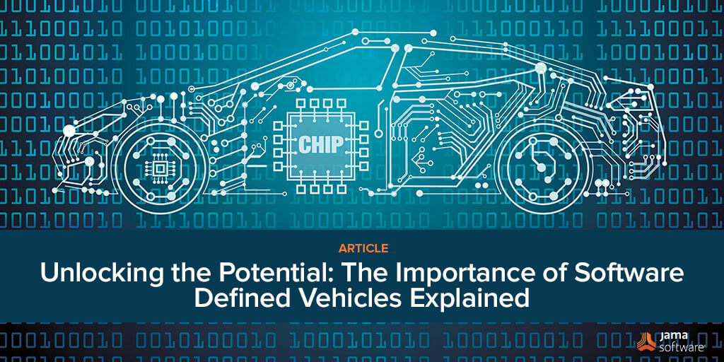 Image of car depicting they style of Software Defined Vehicles