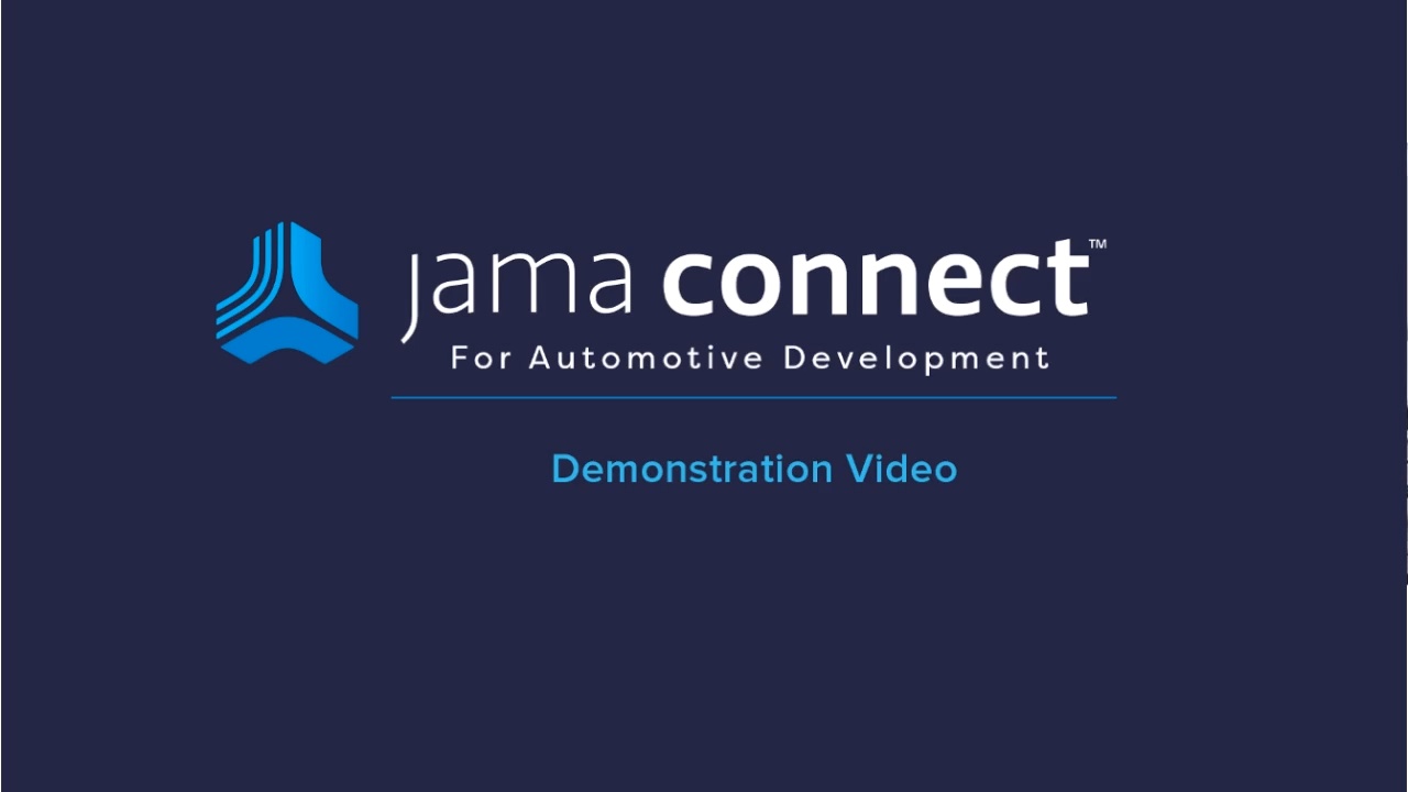 Product Demo: Jama Connect™ for Automotive